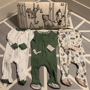 3-6 month Cloud Island- 3 pack Lil Cub Sleepers
